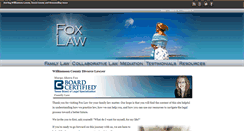 Desktop Screenshot of foxlawtexas.com